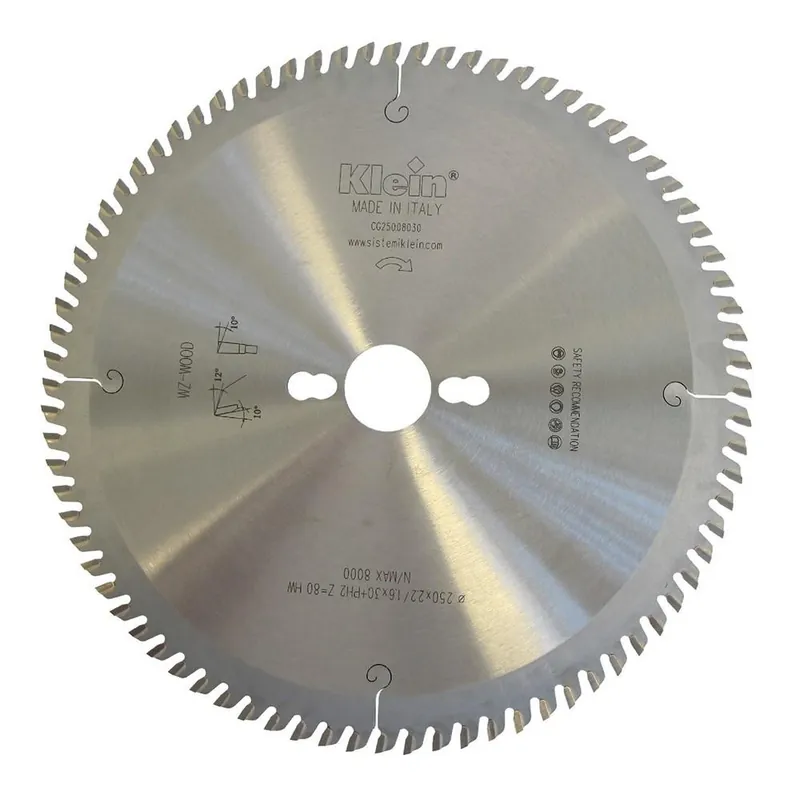 Veilige Betaling KLEIN Lama circolare universale hw spessore sottile d=200, d=30, b/c=2.2/1.6, z (nr. denti)=64 cg200.06430 klein