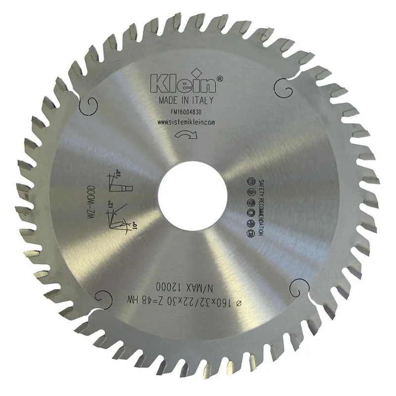 Voordeelprijs KLEIN Lama circolare hw incisori per bordatrici e squadratrici d=115, d=30, b/c=2.6/1.8, z (nr. denti)=24 fm115.02430 klein