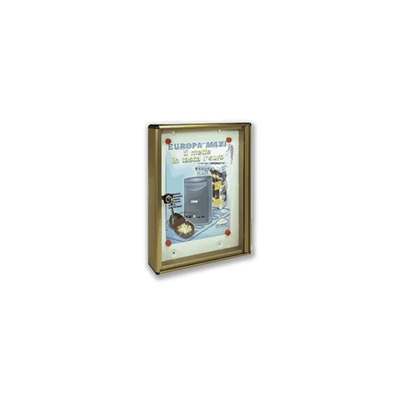 ALUBOX Bc 1 bacheca 1 foglio a4 bronzo alubox Hete Deal