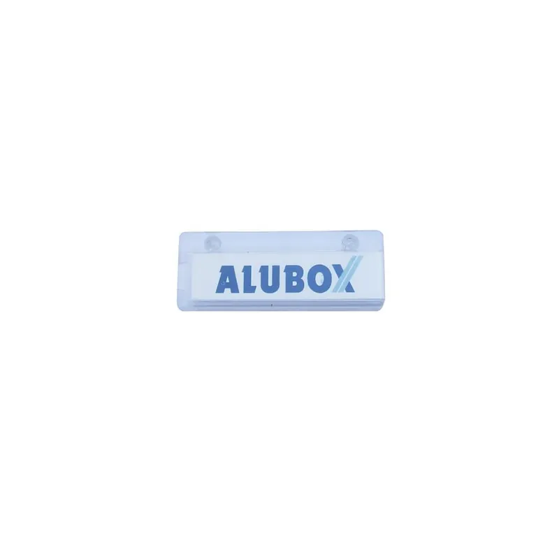 Gecertificeerd ALUBOX Ric cae7 portanome per sp1v alubox