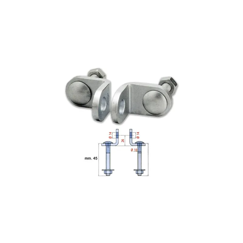 Lage Kosten ASSA ABLOY Occhioli fissi mm 45 pal400061 corbin