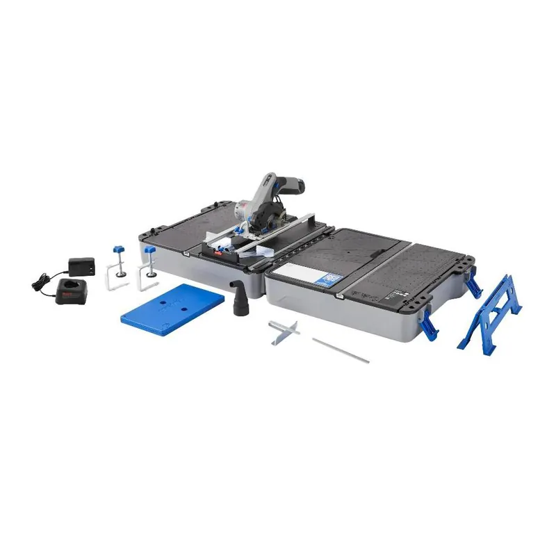Beperkte Voorraad DREMEL Saw station seghetto con banco portatile 12v blueprint f013cs12jm dremel®