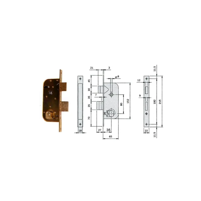Uitverkoop ISEO Serratura impennata cil sfacc 620350 iseo