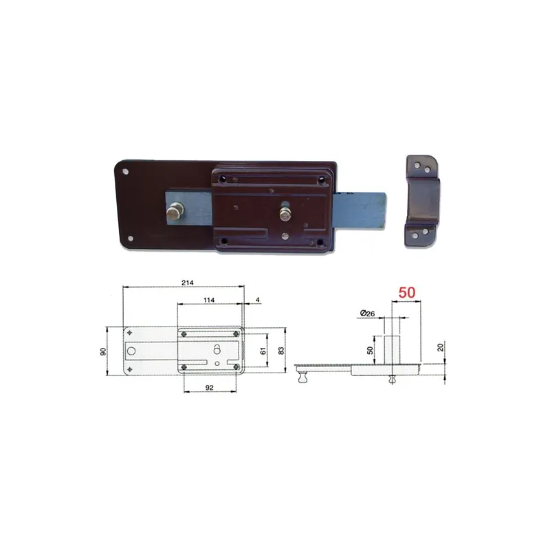 Tijdelijk Beschikbaar ISEO Cilindro sagomato nichelato mm 60 30x30 82r7030309 iseo