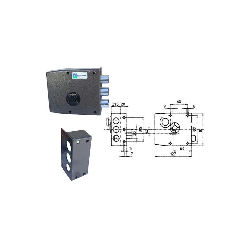 Beste Prijs MOTTURA Serratura applicare pompa laterale dx 20.501 mottura