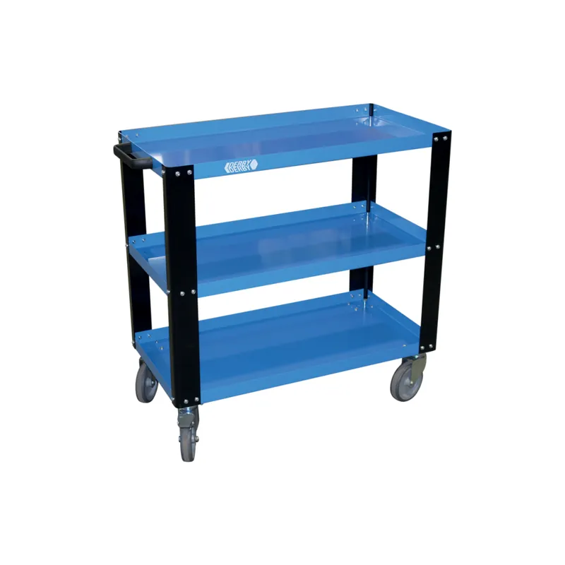 DERBY Carrello porta utensili officina 3 piani azzurro - nero gr05-bn derby Lage Prijs