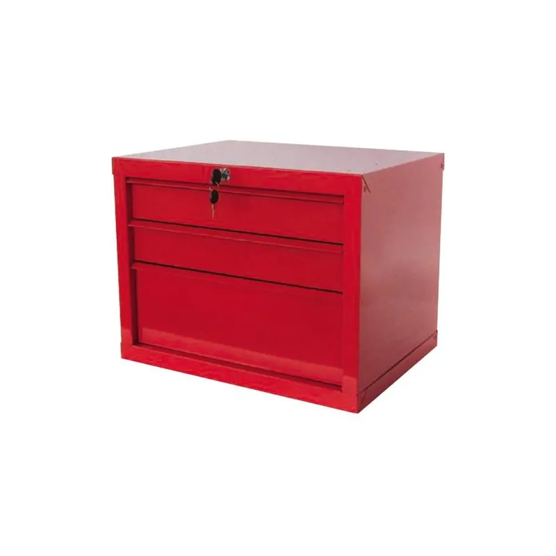 Favoriet DERBY Cassettiera porta utensili officina 3 cassetti (2 bassi 1 alto) rosso gr62-b derby