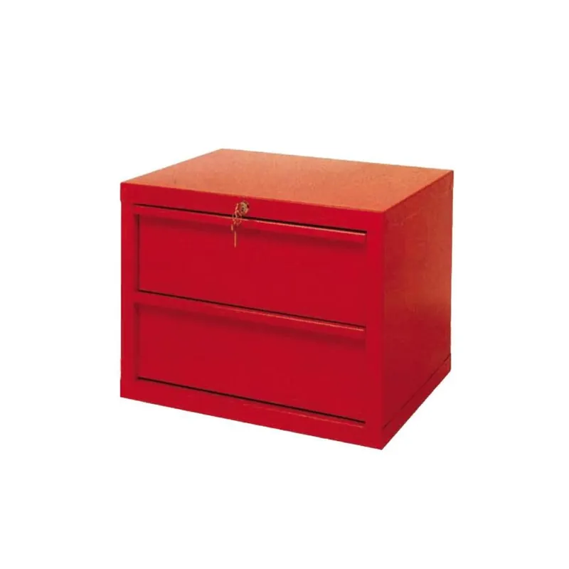 DERBY Cassettiera porta utensili officina 2 cassetti (2 alti) rosso gr62-c derby Actieprijs