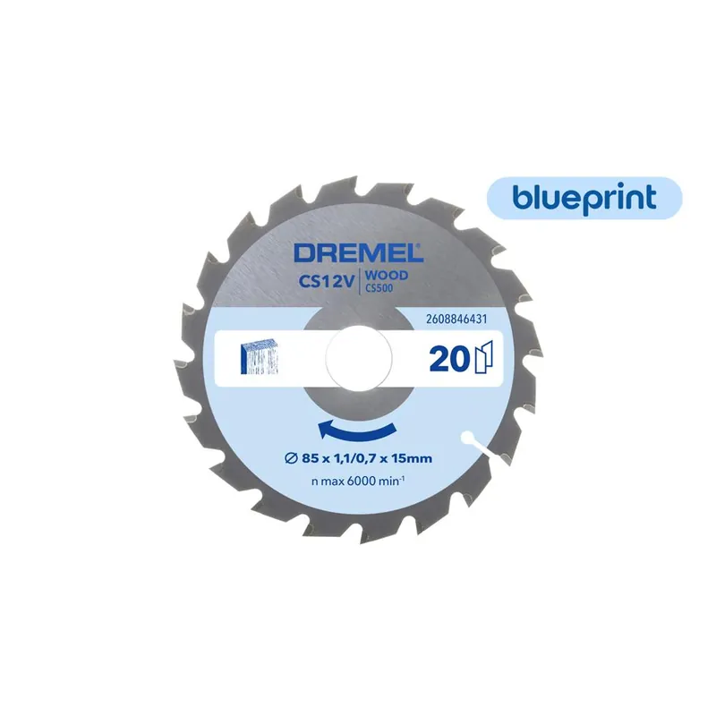 DREMEL Lama per legno blueprint 2608846431 dremel® Uitverkoop