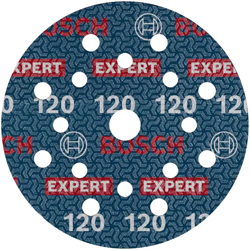 BOSCH Dischi abrasivi in film expert o780 per levigatrice rotorbitale 125 mm grana 120 box 50 pezzi 2608902410 expert bosch Favoriet
