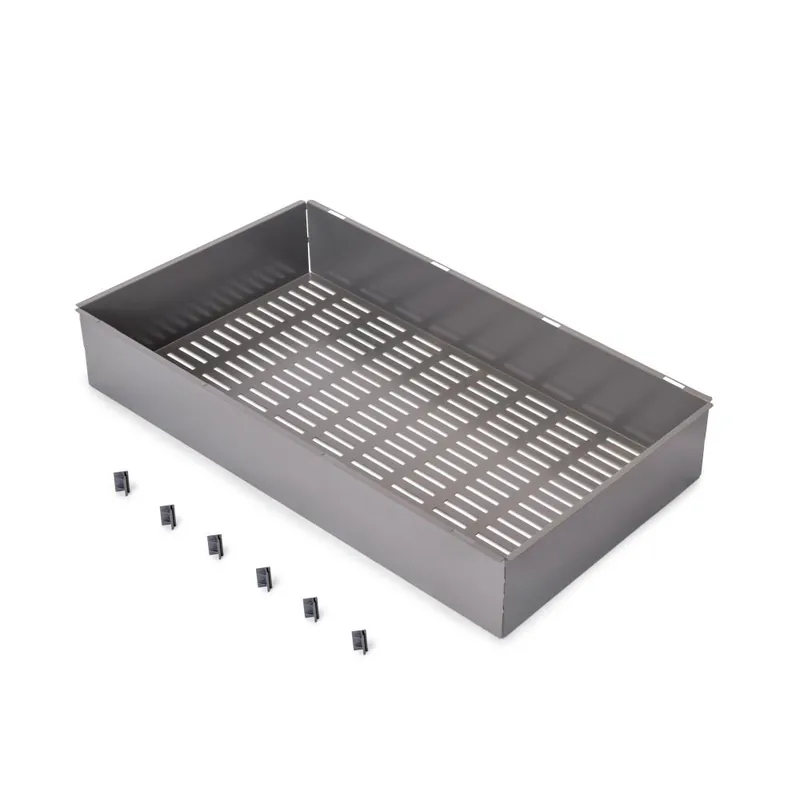 Aanbieding EMUCA Emuca cassetto metallico per armadi e cabine armadio quartz, 740 (m90), acciaio, titanio 7139752 emuca