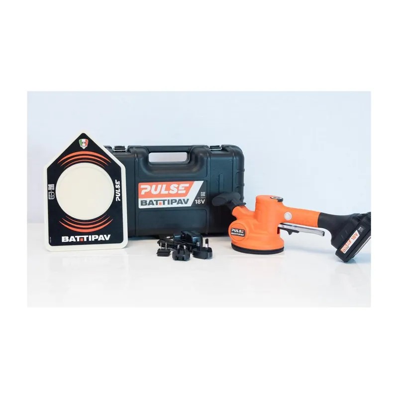 BATTIPAV Battipav pulse sistema vibrante professionale a batteria per piastrelle di grande formato 11501/1 battipav Superprijs