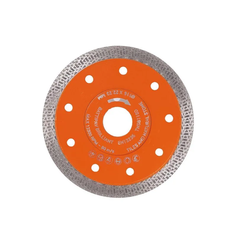 Actieprijs BATTIPAV Disco diamantato turbo ceramica gres 125 mm spessore 1,5 mm tnsb125d battipav