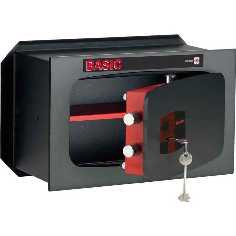 STARK Cassaforte a muro chiave doppia mappa l.49 x h.32 x p.19,5 cm. 805a stark Shop Nu