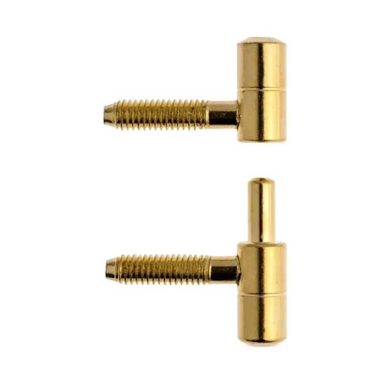 Cerniera anuba E00119 AGB per legno, diametro 14 mm, altezza 49,5 mm, Acciaio finitura Ottonato Lage Prijs