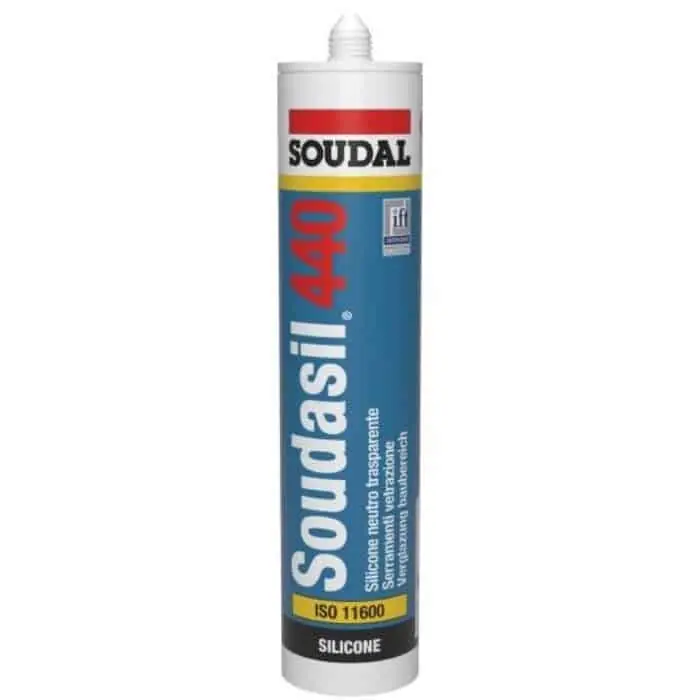 Silicone Soudasil 440 Soudal per edilizia e vetrate, neutro, cartuccia 310 ml, finitura Trasparente Lage Kosten