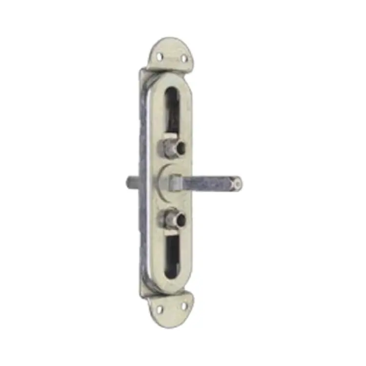 Movimento Gratz Q.7 EZ Ghidini per cremonese finestra, quadro 7x45 mm, con bussole, Destro, dimensione 147x30 mm, Acciaio finitura Zincato Aanbieding