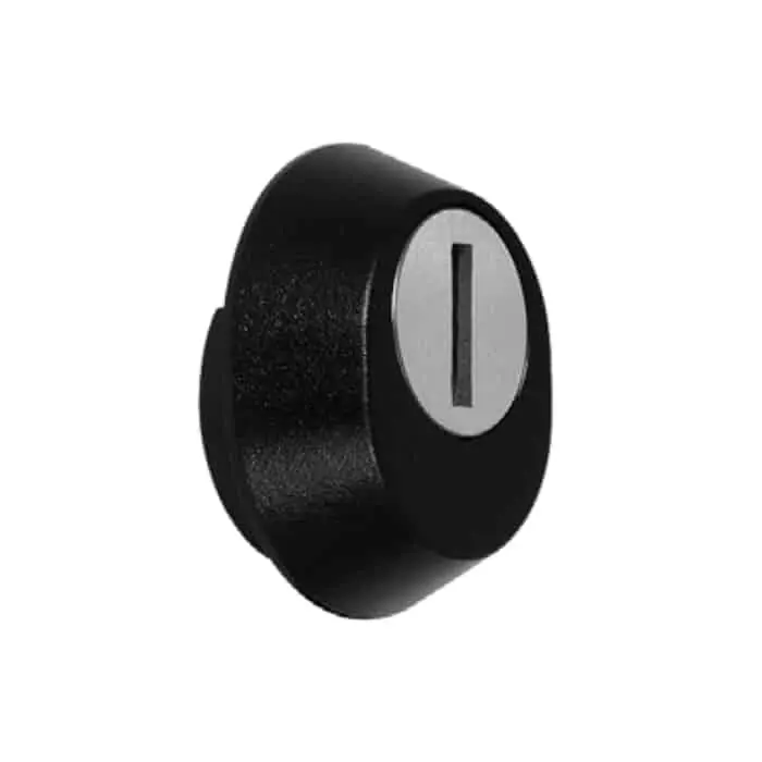 Bocchetta corazzata Tenax Ariete H32308.00.99 AGB, antitrapano e antistrappo, foro passante 34 mm, finitura Black Powerage Gratis Retour