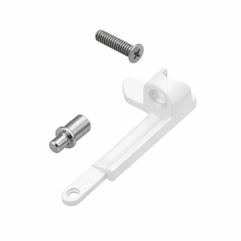 Seizoensaanbieding Kit Rinforzo Ribanta 5 Savio 3200.708R per cerniera 3200.709, portata 140 Kg, Destro, finitura Bianco