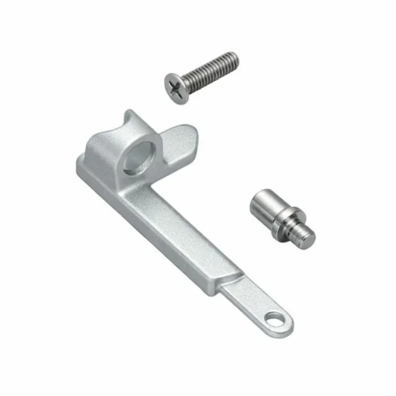 Betrouwbaar Kit Rinforzo Ribanta 5 Savio 3200.708L, per cerniera 3200.709, portata 140 Kg, Sinistro, finitura Argento SILV