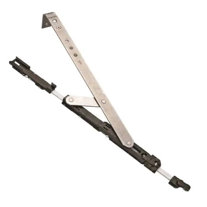 Braccio standard preassemblato Ribantatre 150 Savio 3150.770, abbinabile a profilo CU, finitura Zincata Nera Direct Verzonden