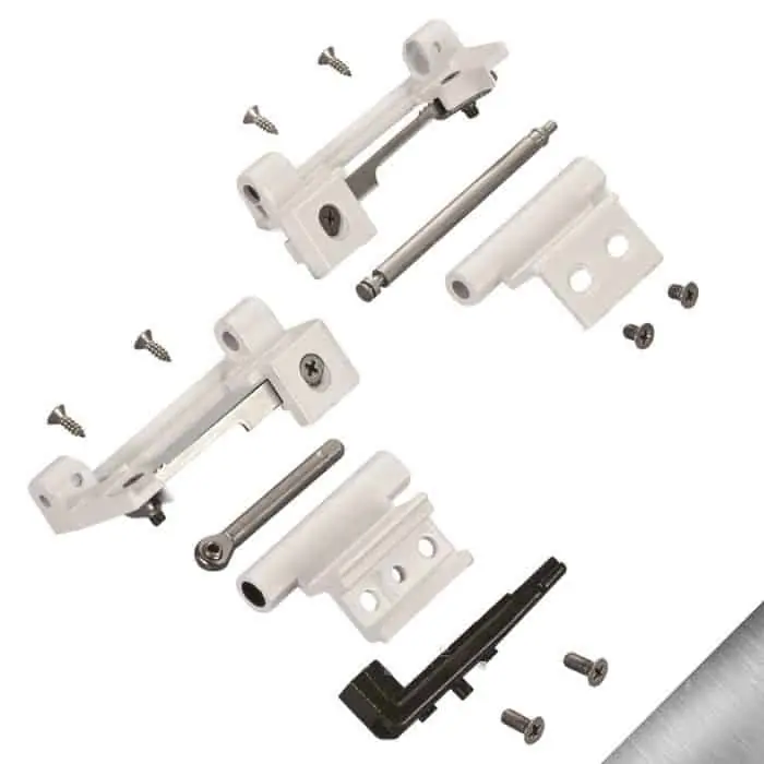 Kit Cerniere da agganciare Savio 3150.705, per Ribantatre 150 profilo CU, registrabili, finitura Inox PVD Speciale Aanbieding