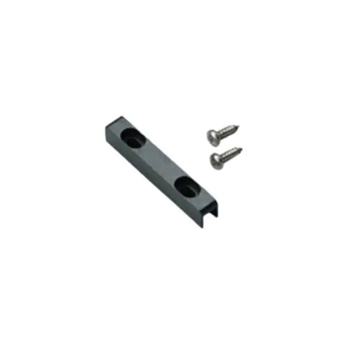 Beperkt Aanbod Ferrogliera Savio 2070.862 per chiusura laterale, dimensioni 60x11x9 mm, finitura Zincata Nera