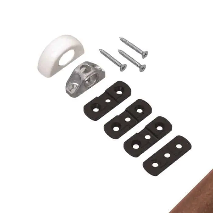 Kit Ferrogliera Savio 1572.801, per paletto a spinta Sicuro, altezza 25 mm, finitura Bronzo Koopje