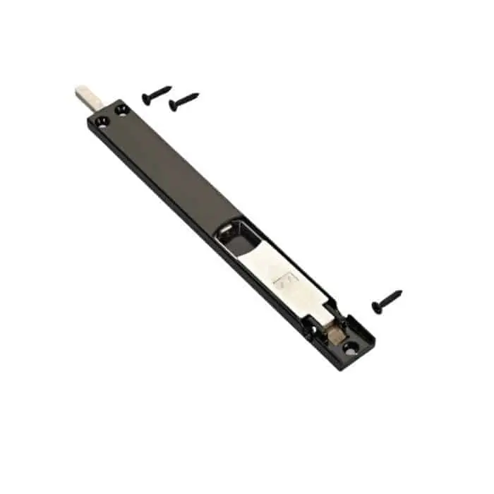 Paletto a leva Iper Reverto Savio 1557/20 per profilo CU, lunghezza 200 mm, finitura Nero Hoge Kwaliteit