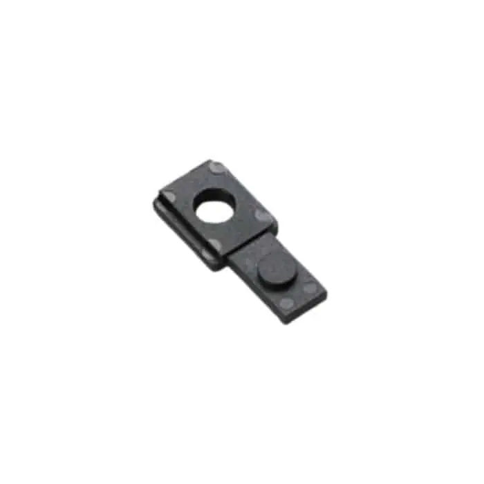 Tassello di collegamento asta per profilo R40/50 Savio 1541.830, frontale 40 mm, finitura Nero Weekendaanbieding