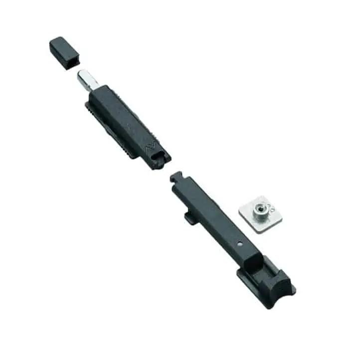 Direct Verzonden Paletto a spinta Chiudo Savio 1541.3 da agganciare per profilo R/50-50 TT , larghezza 22,5 mm, finitura Nero