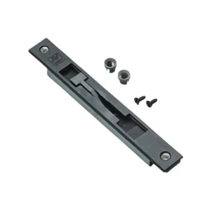 Paletto a doppia mandata Duplal Savio 1530/20 frontale 20 mm, finitura Nero Anodizzato Speciale Aanbieding