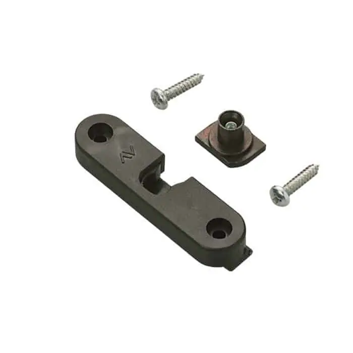 Merkproduct Clip ferma anta Savio 1468, lunghezza 72 mm, finitura Zincata Nera