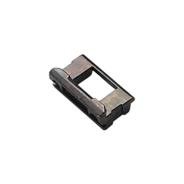 Flitsaanbieding Ferrogliera Savio 1406, per cremonese profilo NC40N, dimensioni 34x20,7x8,5 mm, finitura Zincata Nera