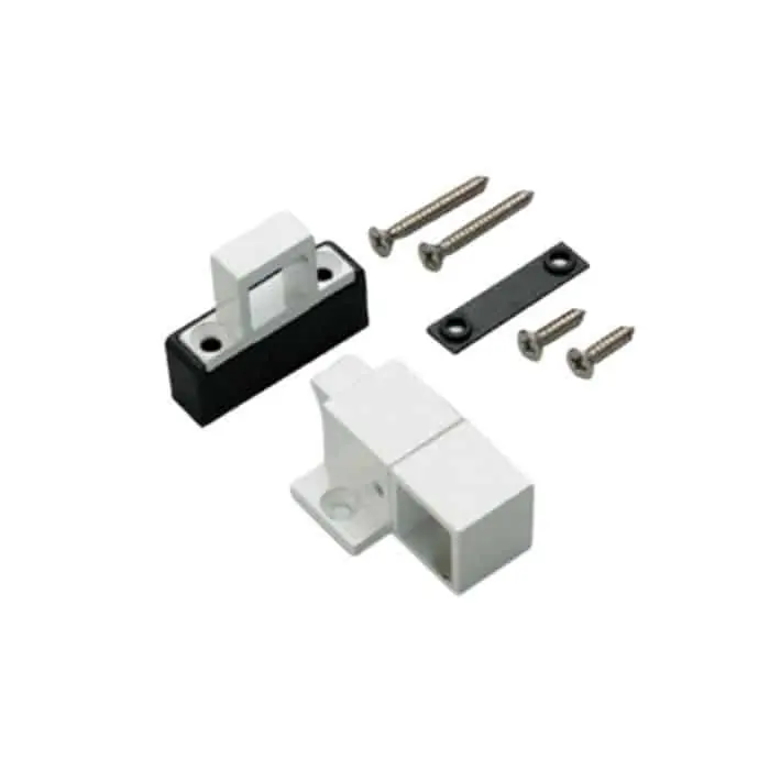 Bestseller Cricchetto universale Luccio Savio 1360.5 per vasistas, adatto a legno e pvc, finitura Bianco