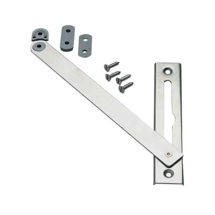 Nieuw Braccio arresto sganciabile Sogliola Savio 1316.9, portata 70 Kg, finitura Inox 304