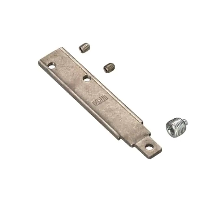 Laatste Versie Rinforzo angolare Savio 1246.736, per anta ribalta profilo R40, portata 120 Kg, finitura Inox 430