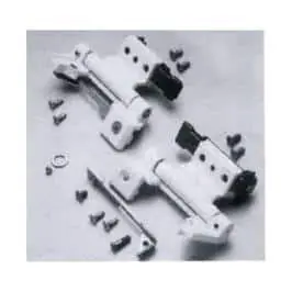 Actieprijs Kit Cerniere Savio 1246.820, per anta affiancata a Ribantatre profilo CU, finitura Argento