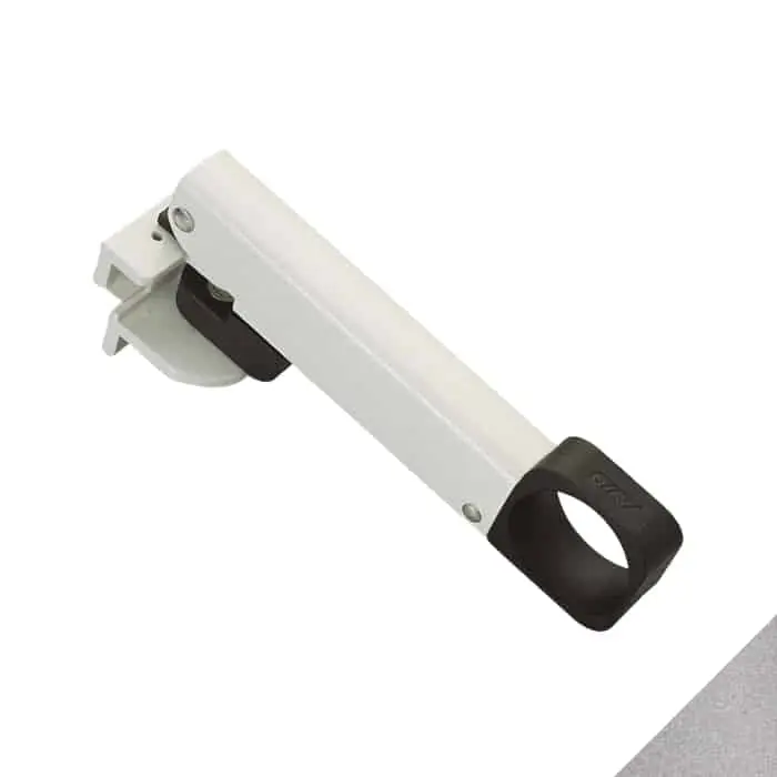 Comando multifunzione 300 mm Sintesi Savio 1206/2 per sporgere, finitura Argento Anodizzato Veilige Betaling