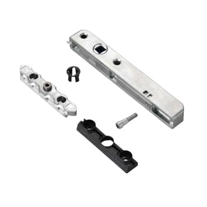 Movimento monodirezionale Mono Savio 1210/7 per Ribanta 5, entrata 14,5 mm, frontale 129 mm, finitura Zincata Bianca Seizoensaanbieding