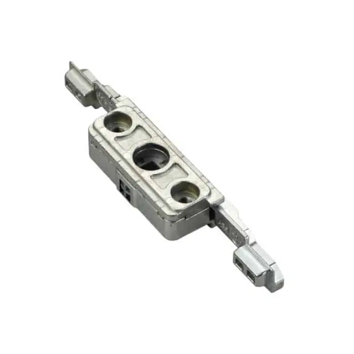 Flitsaanbieding Movimento monodirezionale Mono Savio 1212/7 per Ribanta 5, frontale 125,8 mm, finitura Zincata Bianca