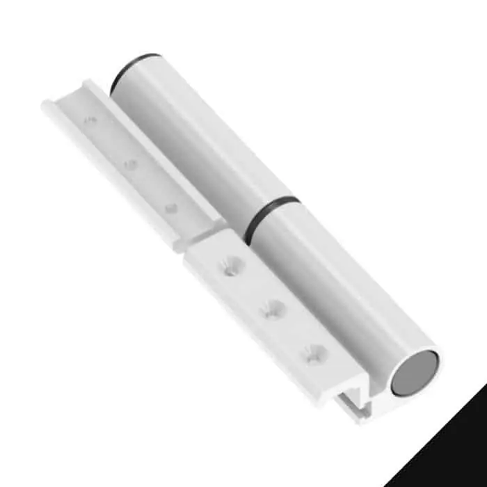 Cerniera registrabile a 2 ali Savio 1195/28 per chiudiporta, centro di rotazione 26,5 mm, portata 120 Kg, finitura Nero Dagaanbieding