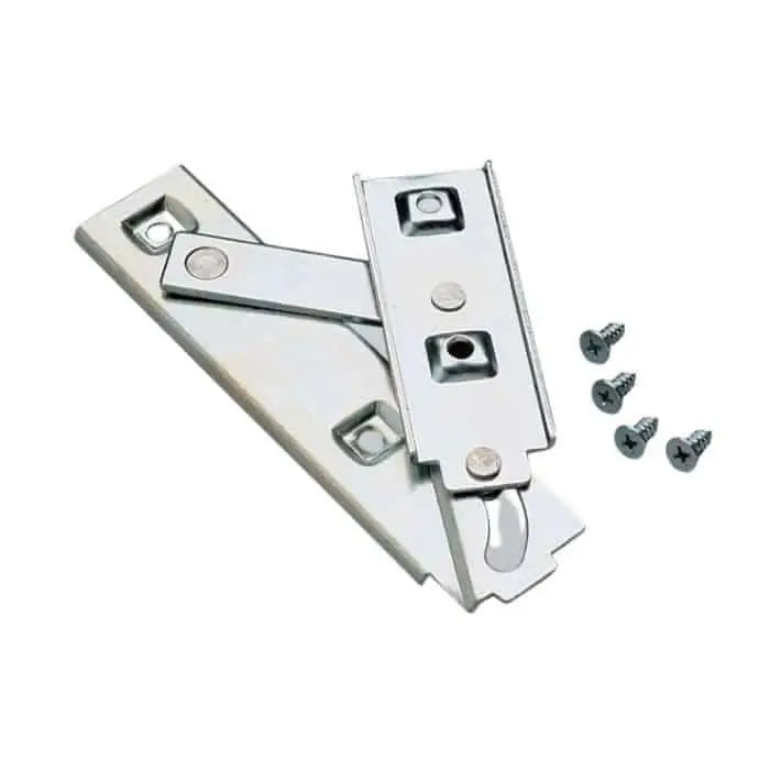 Speciale Aanbieding Cerniera a compasso Klem Savio 1170.1 per profilo NC40/50, portata 15-30 Kg, finitura Zincata