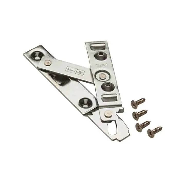 Cerniera a compasso Klem Savio 1170.4 per profilo CU, portata 15-30 Kg, finitura Zincata Rechtstreeks Van De Fabrikant