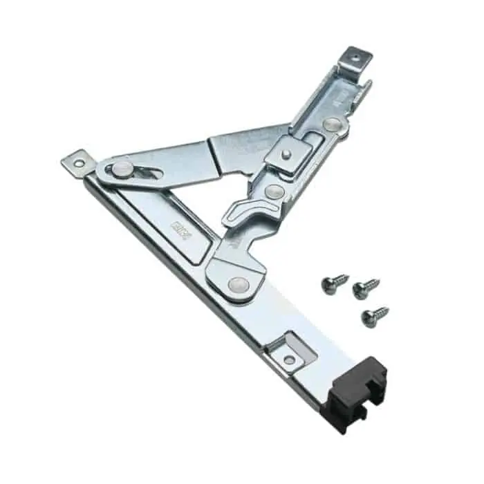 Finale Uitverkoop Cerniera a doppia apertura Klemdue Savio 1180.6 per profilo R40/50, portata 15 Kg, finitura Zincata