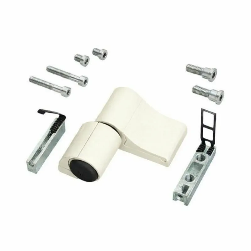 Bestseller Cerniera registrabile 2 ali Mechanica Savio 1145/53, ala maschio ridotta, interasse 53 mm, portata 80-100 Kg, finitura Avorio