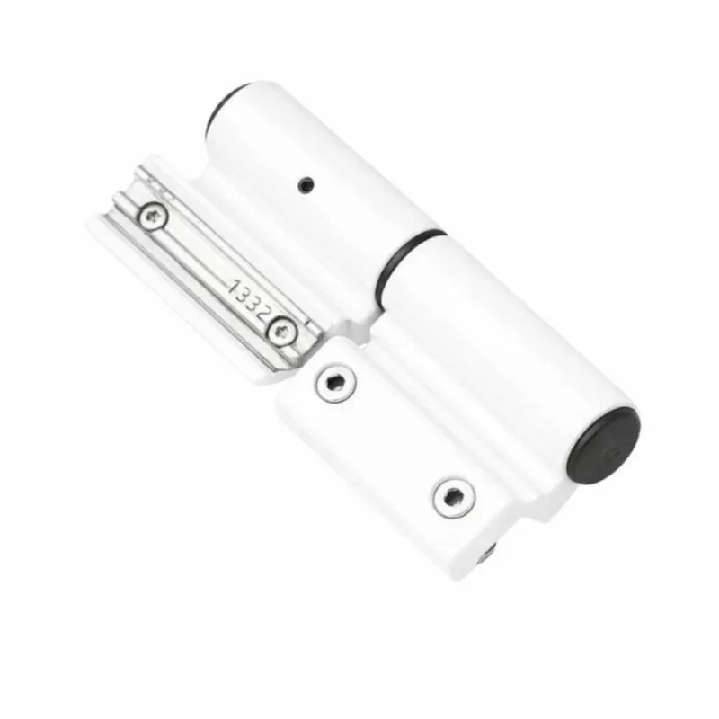 Hete Deal Cerniera registrabile 2 ali Summa+ Savio 1124.43 per profilo R40, centro di rotazione 22,5 mm, portata 100-120 Kg, finitura Bianco