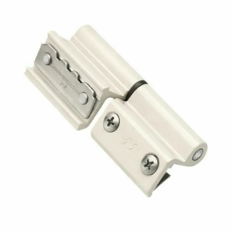 Bestseller Cerniera a 2 ali Morsa+ Savio 1123.7, per profilo NC40 N terza anta, portata 80-90 Kg, finitura Avorio