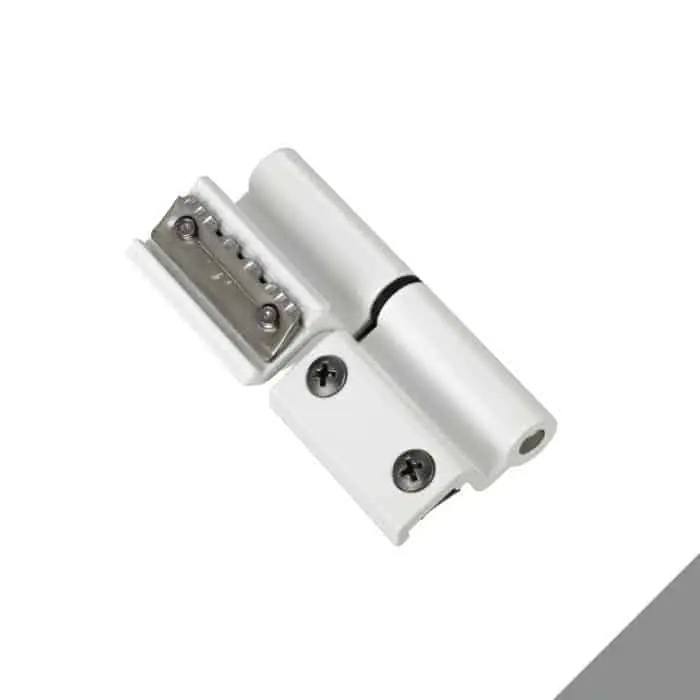 Express Levering Cerniera a 2 ali Morsa+ Savio 1123, per profilo CU terza anta, portata 80-90 Kg, finitura Argento Verniciato