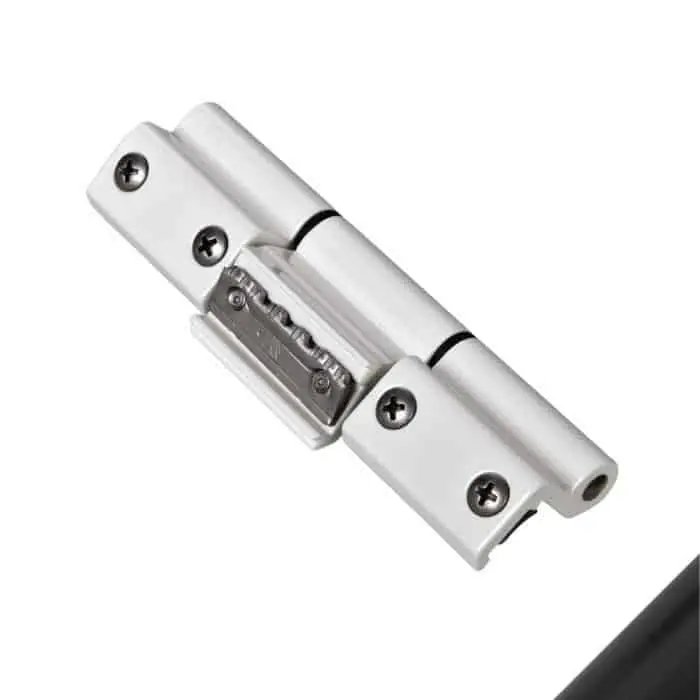 Cerniera a 3 ali premontata Morsa+ Savio 1122.7, per profilo NC40 N, portata 90-100 Kg, finitura Nero Gloss Beste Prijs